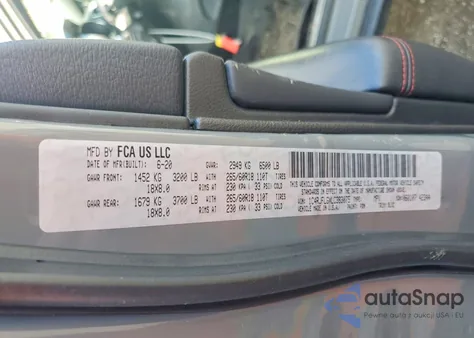 2020 Jeep Grand Cherokee Trailhawk from USA, damaged, VIN 1C4RJFLGXLC383075